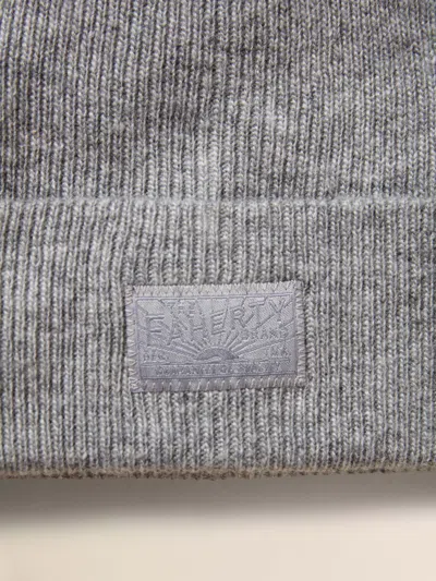 Faherty Essential Beanie In Gray