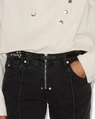 Isabel Marant Grimsby Belt In Black
