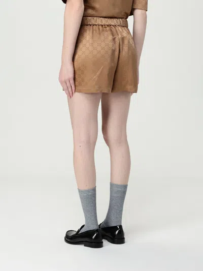 Gucci Short Woman Brown In Brown