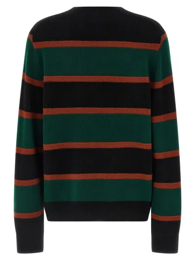 Guest In Residence Striped Crew-neck Sweater In Multi