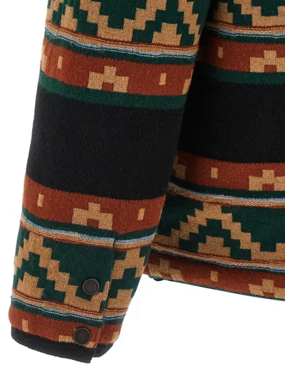 Guest In Residence Western Industry Quilted Wool And Cashmere-blend Jacket In Multi