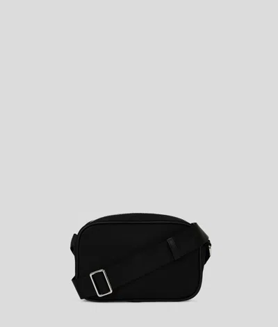 Karl Lagerfeld Rue St-guillaume Shoulder Bag In Black
