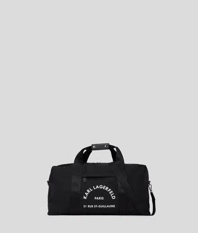 Karl Lagerfeld Rue St-guillaume Weekender-tasche In Black
