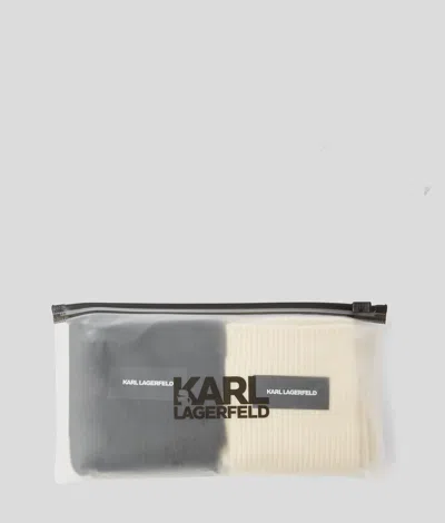 Karl Lagerfeld Essential Logo-socken – 2er-pack In Multi