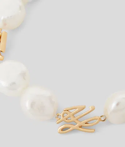 Karl Lagerfeld K/autograph Pearls Gift Set In Multi