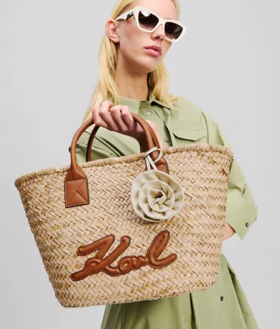 Karl Lagerfeld Tote Bag In Beige