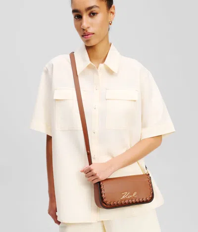 Karl Lagerfeld Woman In Brown