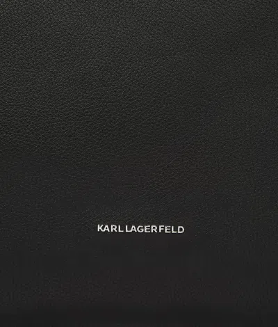 Karl Lagerfeld Marais Md Tote In Black