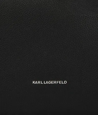 Karl Lagerfeld Marais Hobo In Black