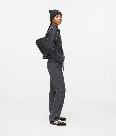 Kl Jeans Puffy Shoulder Bag In Black