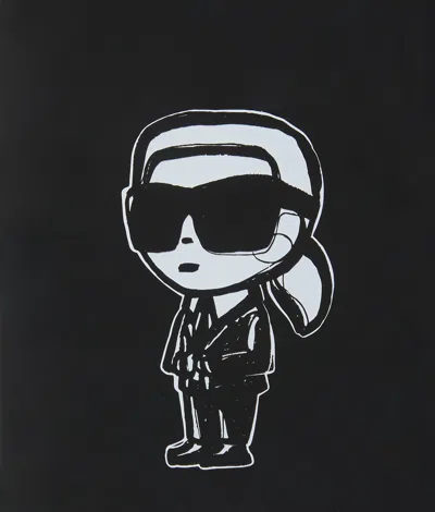 Karl Lagerfeld Ikon Sketch Iphone 16 Pro Case In Black