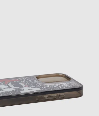 Karl Lagerfeld Ikon Glitter Iphone 16 Pro Max Case In Multi