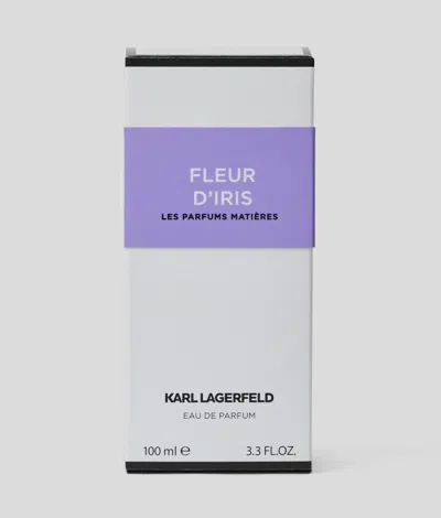 Karl Lagerfeld Fleur D'iris (iris Flower) In Transparent