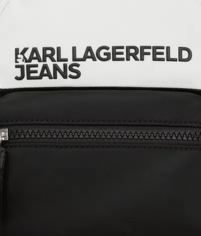 Kl Jeans Mini-rucksack Aus Nylon In Multi