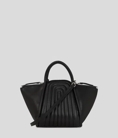 Karl Lagerfeld Wellen Tote In Black