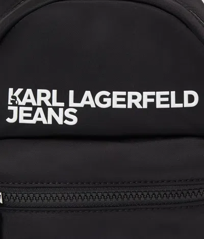 Kl Jeans Mini-rucksack Zum Umhängen In Black