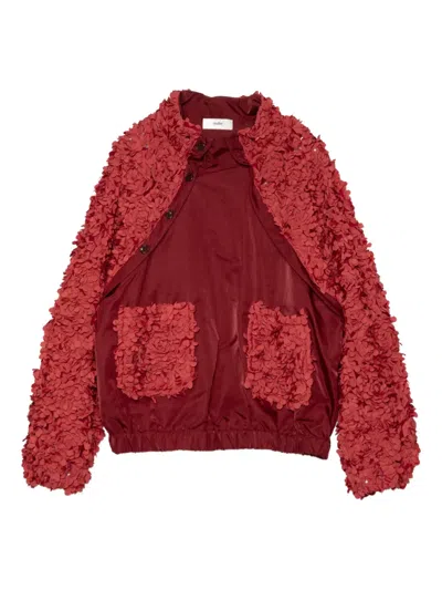 Muller Of Yoshiokubo Flowy Floral-appliqué Sweatshirt In Multi