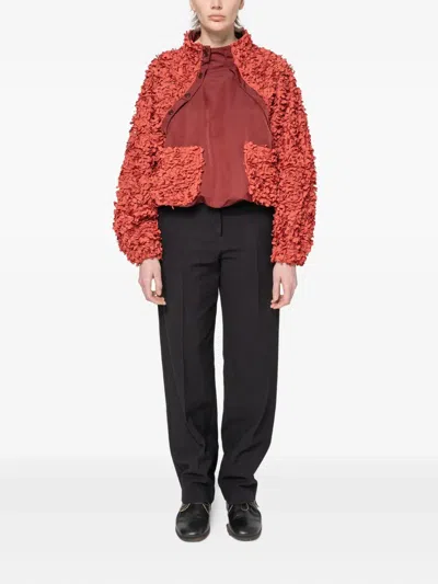 Muller Of Yoshiokubo Flowy Floral-appliqué Sweatshirt In Multi