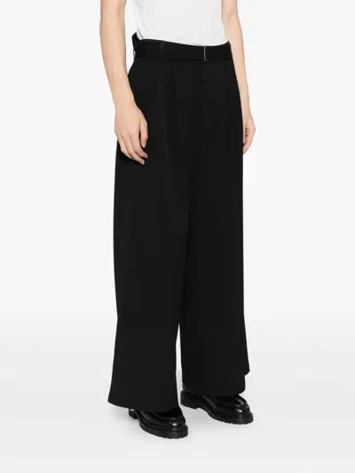 Songzio Belted Level Volume Pants In Black