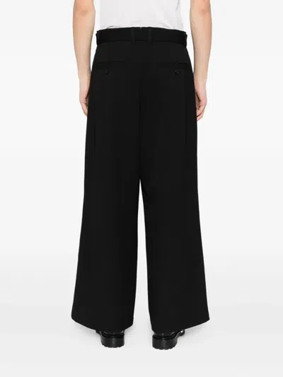 Songzio Belted Level Volume Pants In Black