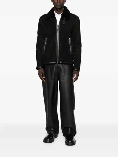 Paul Smith Structured Black Jacket With Clean Lines In Black