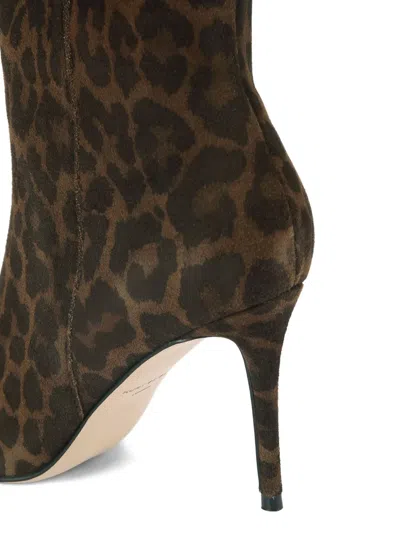 Kurt Geiger 85mm Belgravia Leopard-print Knee-high Boot In Multi