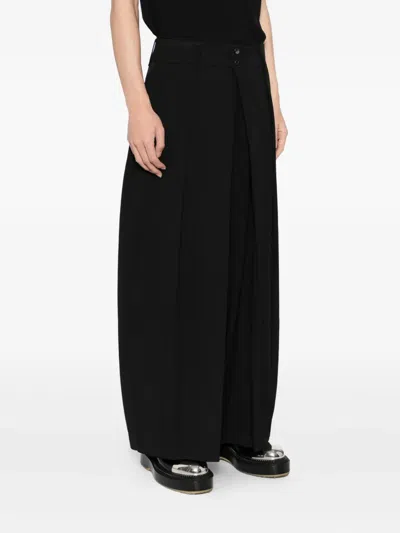 Songzio Pleated Trousers In Black