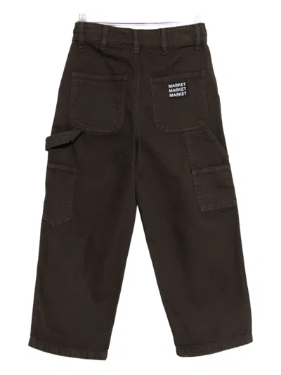 Market Panelled Trousers In Brown