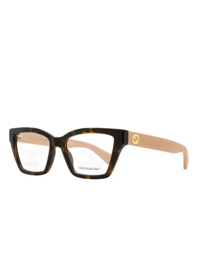 Gucci Squared-frame Glasses In Black