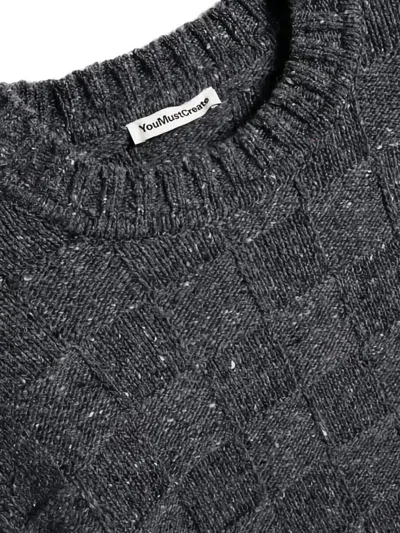 Ymc You Must Create Undertones Sweater In Gray
