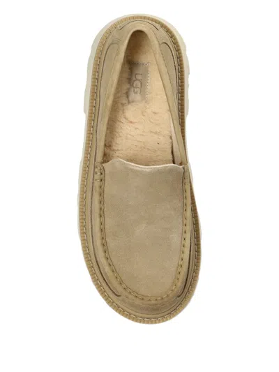 ASCOT 绒面皮厚底乐福鞋