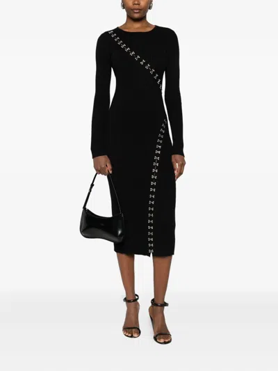 Patrizia Pepe Women's Dress Black In Black