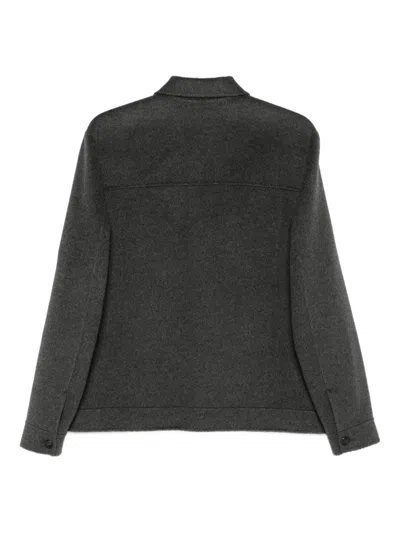 Attachment Buttoned-pocket Jacket In Gold