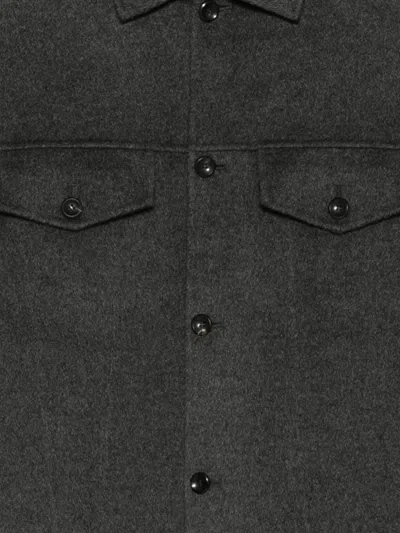 Attachment Buttoned-pocket Jacket In Gold