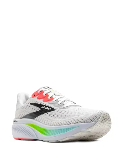 Brooks Ghost 17 Shoes White Pink Aw25 In Multi