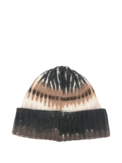 19 Andrea's 47 Printed Beanie In Multi