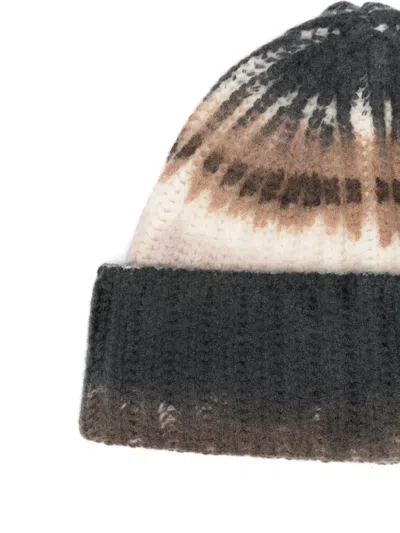 19 Andrea's 47 Printed Beanie In Multi