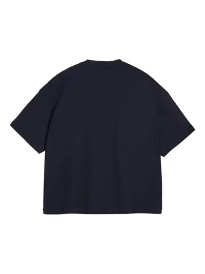 Ymc You Must Create Earth Triple T-shirt In Blue