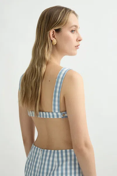 The Posse Heidi Dress In Blue