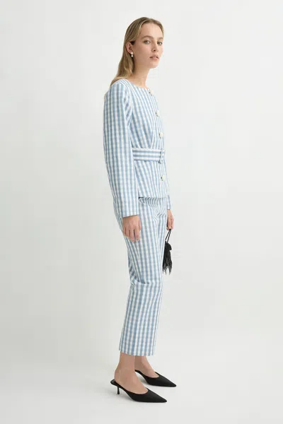 The Posse Heidi Jacket In Blue