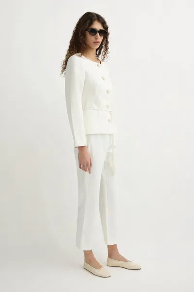 The Posse Heidi Jacket In White