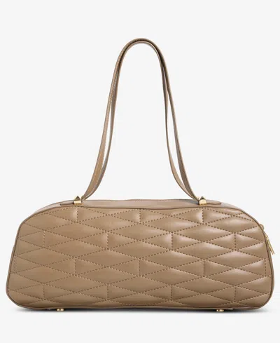 Inc International Concepts Nedda Quilted Satchel, Exclusively At Macy's In Brown