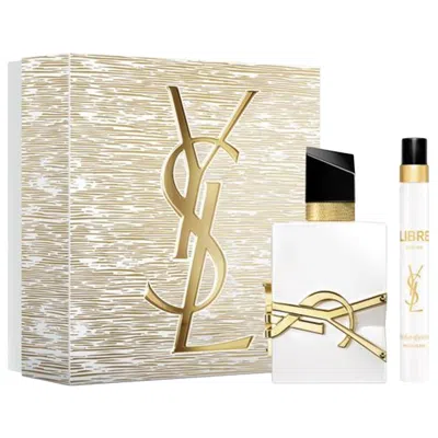 Saint Laurent Libre L'eau Nue Perfume Duo Gift Set In Transparent