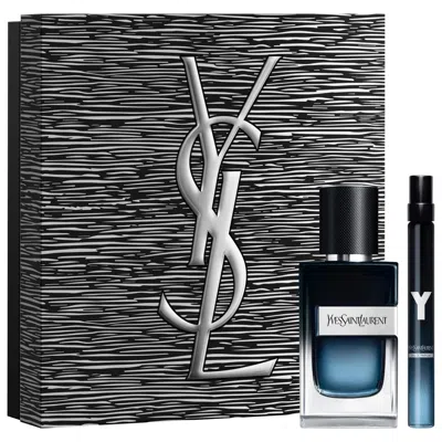 Saint Laurent Y Eau De Parfum Cologne Duo Gift Set In Transparent