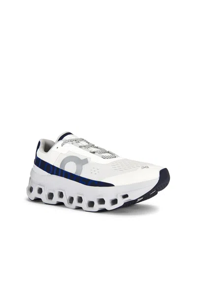 On Cloudmster Running Shoe In White