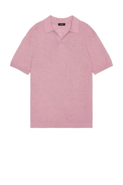 Theory Brenan Polo In Purple