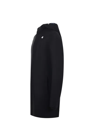 K-way 3-layer Nylon Jacket In Black