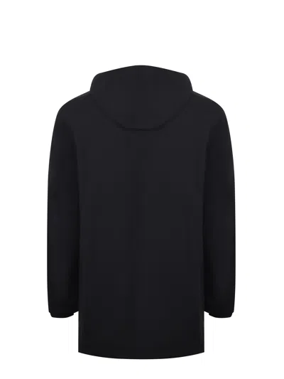 K-way 3-layer Nylon Jacket In Black