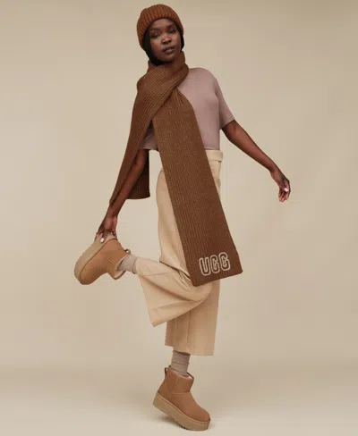 Ugg Amarys Relaxed Tee In Brown