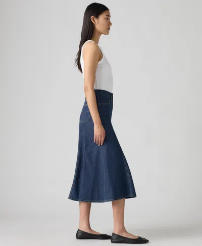 Levi's Midi Skirt In Blue